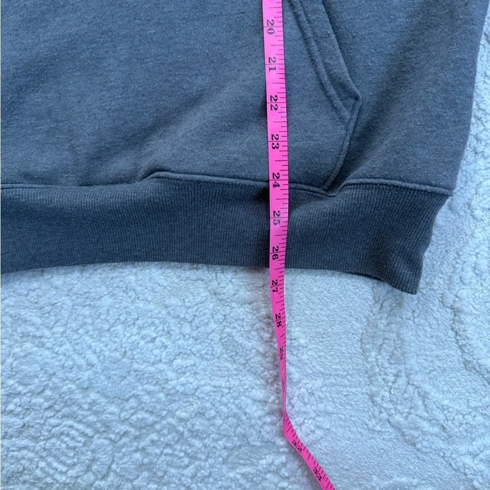 The North Face‎ Men’s Gray Pullover Hoodie Never Stop Exploring Logo Size Medium
